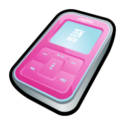 Creative Zen Micro Pink Icon 256x256 png